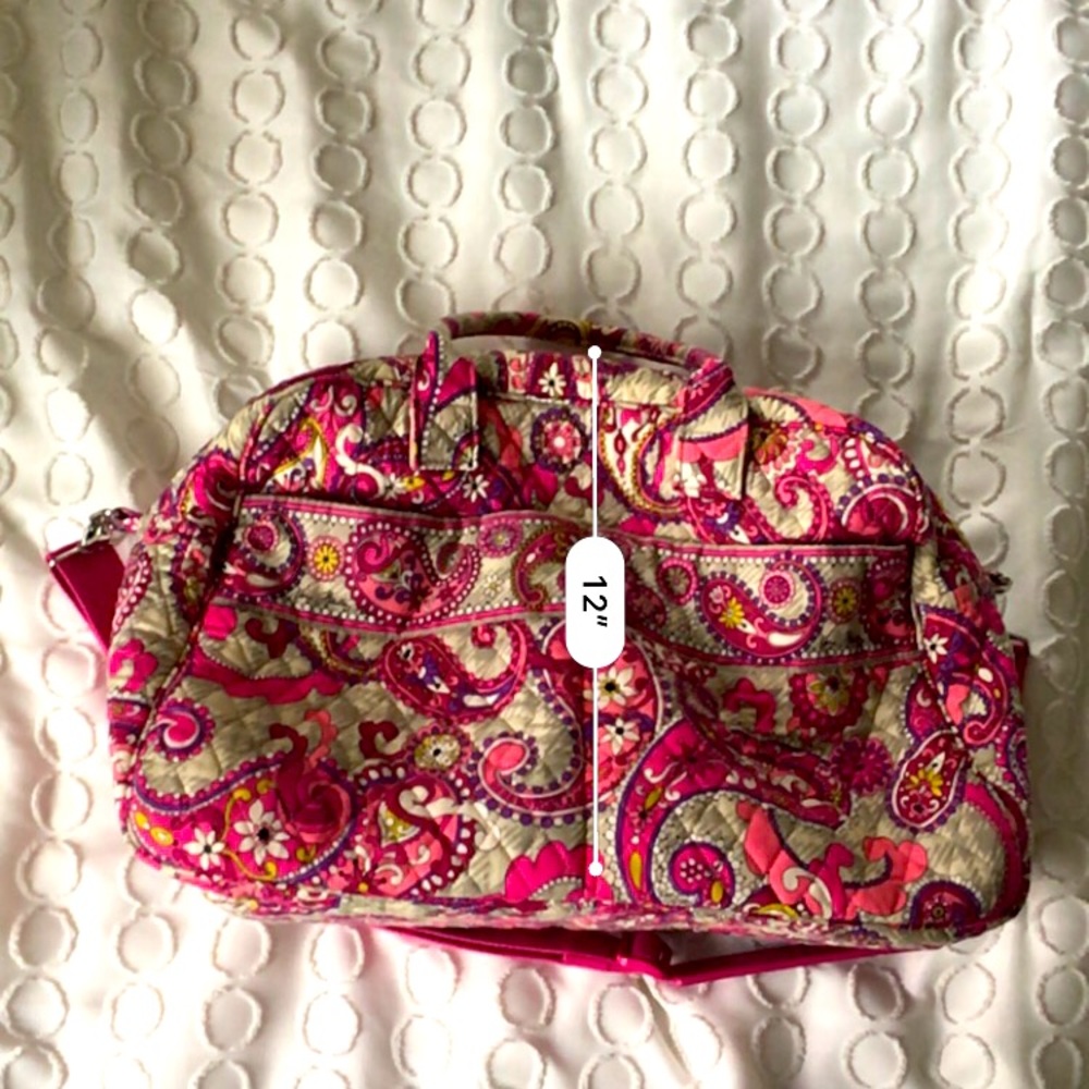 Vera Bradley Quilted Weekender Travel Bag - Picture 9 of 9